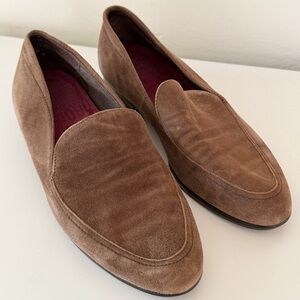 Brown loafers